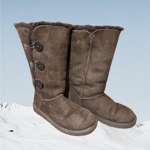 UGG Australia Bailey Triple Button Tall Sheepskin Boots